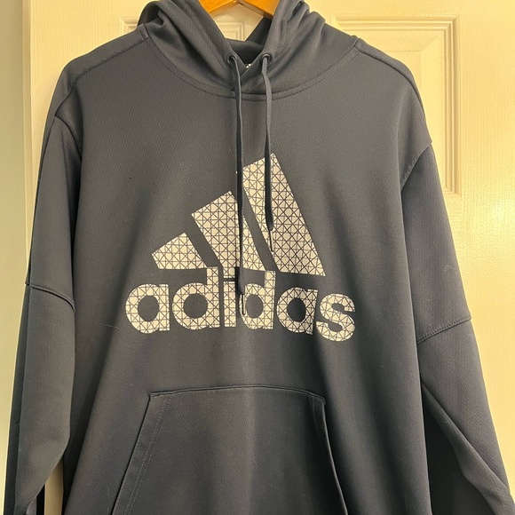 adidas Other - Adidas men’s  navy blue hoodie Lg